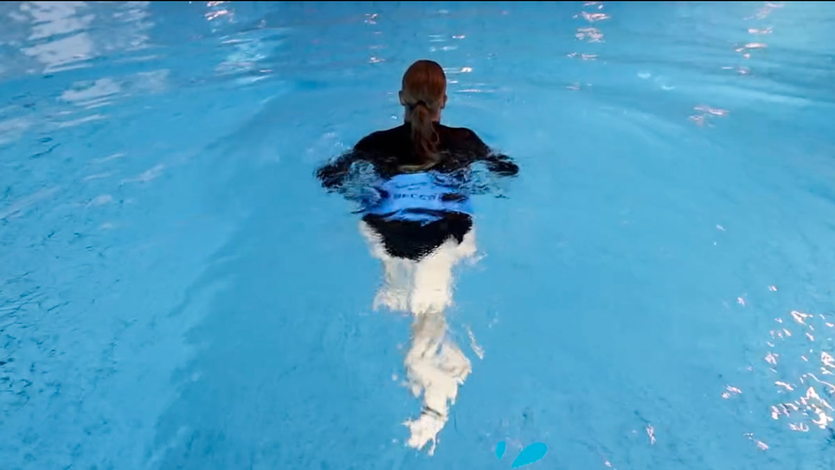 aqua run loebetraening i vand i koege svoemmeland