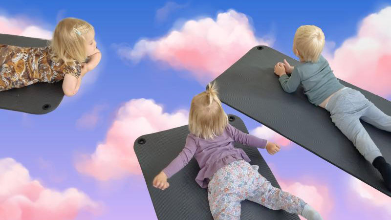 boerneyoga for familier paa herfoelge bibliotek kultur koege