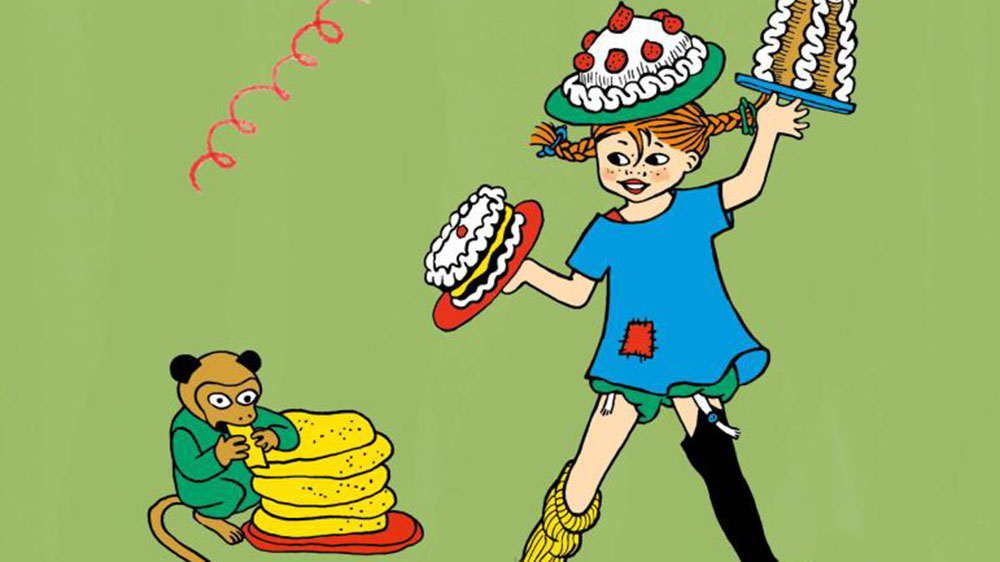 foedselsdagsfest for pippi paa borup bibliotek kultur koege