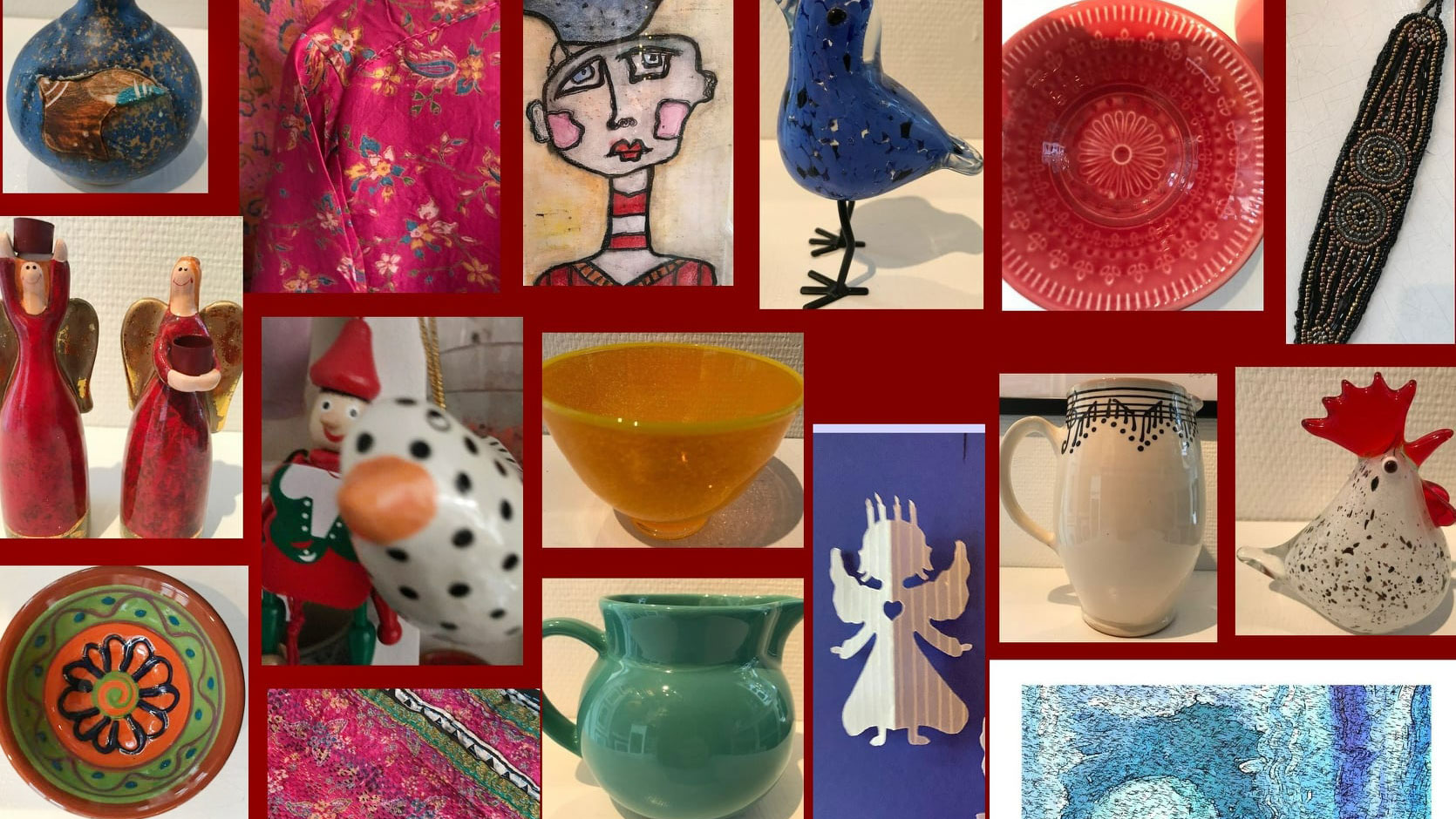 jul med kunst og kunsthaandvaerk i galleri noerregade kultur koege