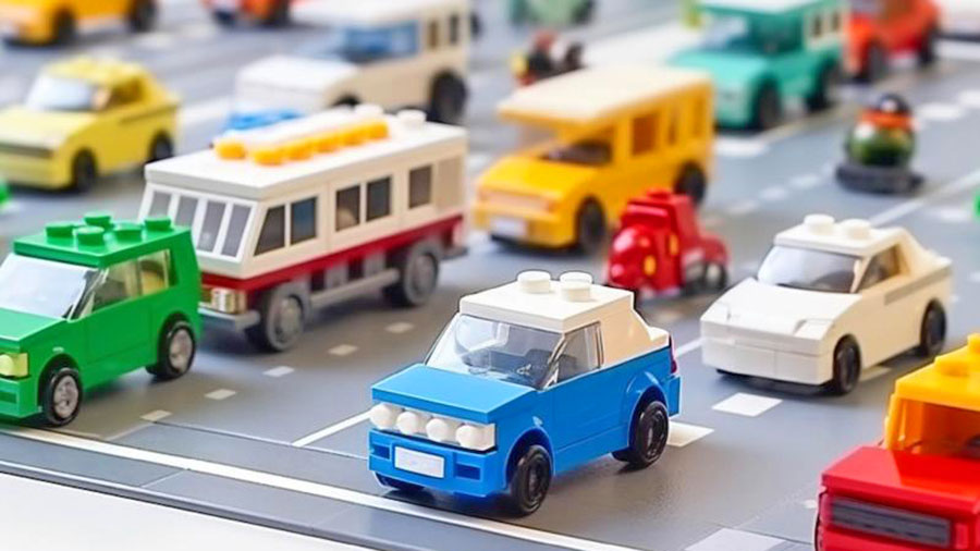 leg laer og byg koeretoejer i legoteket paa koege bibliotek kultur koege