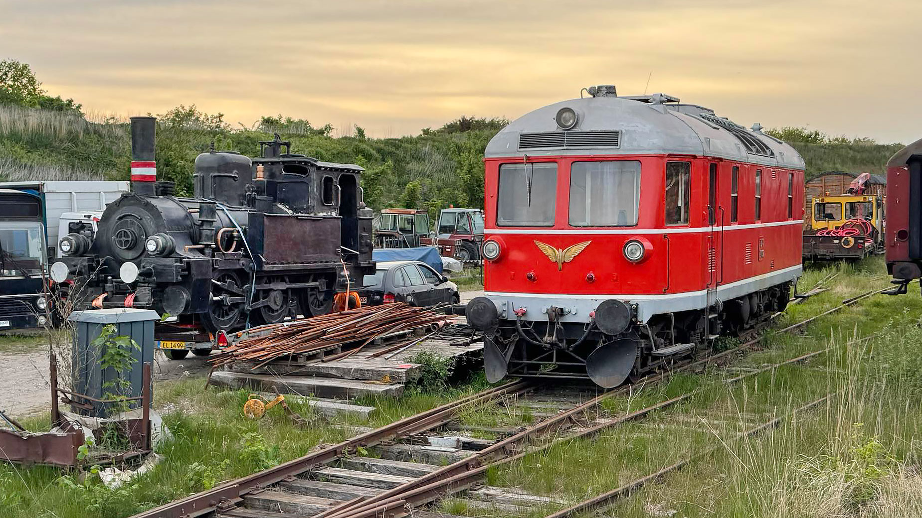 oestsjaellandske jernbaneklub inviterer til aabent hus i koege kultur koege