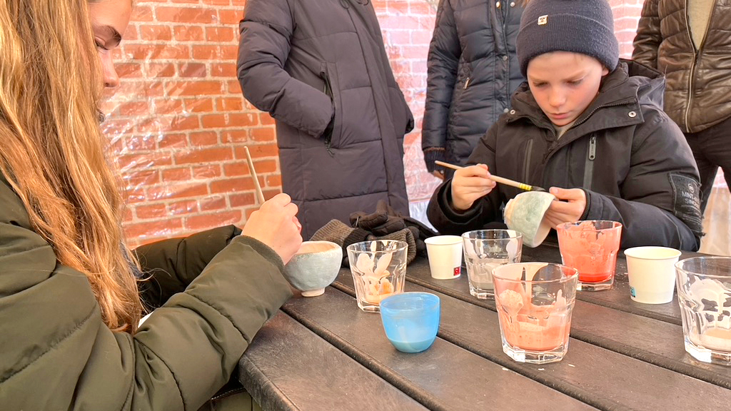 raku workshops for boern og voksne i vinterferien med mikkel pedersbaek kultur koege