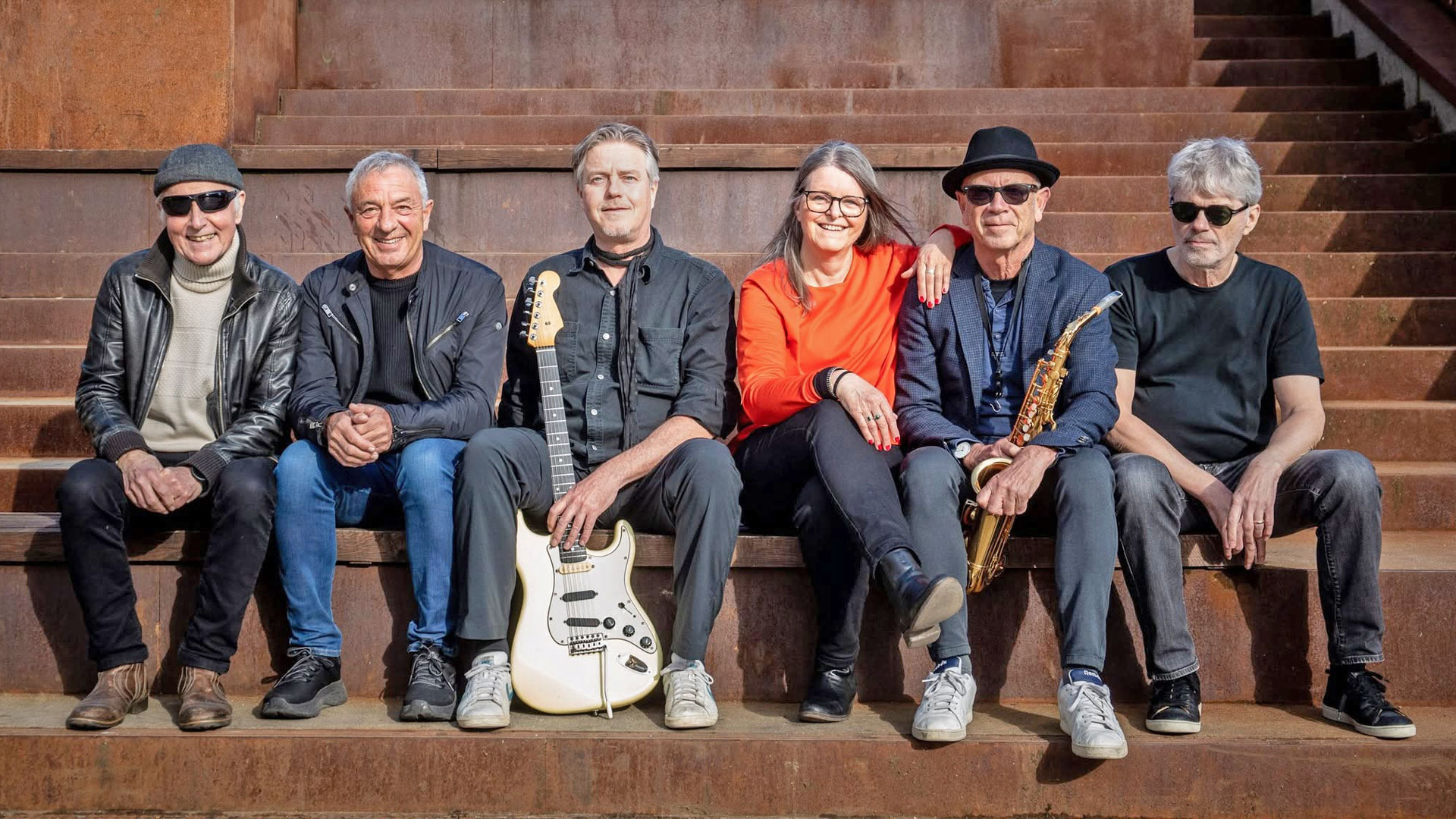 the bay blues band spiller paa sommerscenen i hugos kultur koege(1)