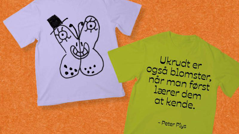tryk paa din t shirt workshop paa koege bibliotek kultur koege