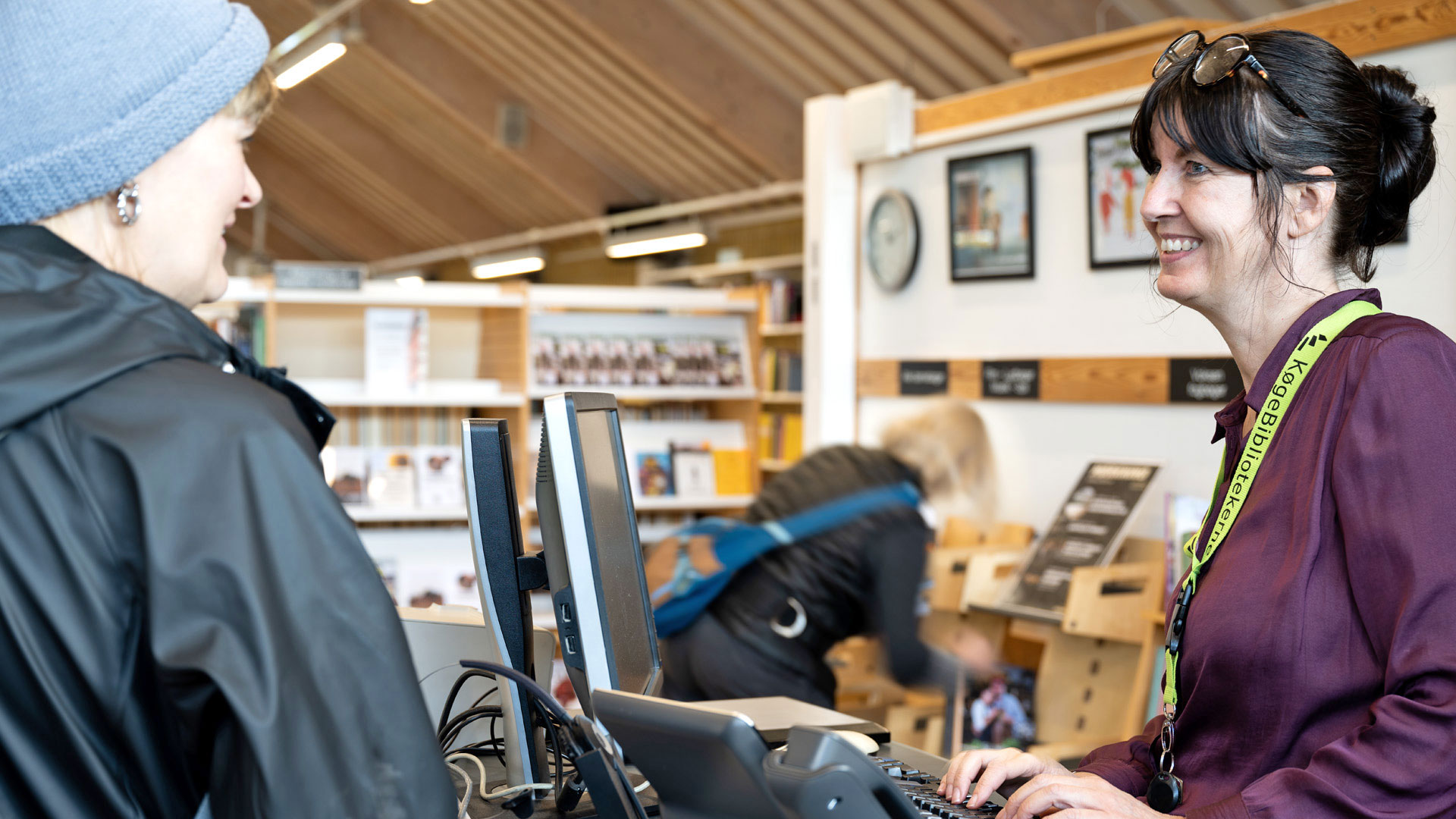 udvidet aabningstid paa bibliotekerne i herfoelge og borup i en testperiode kulturnyt paa kultur koege