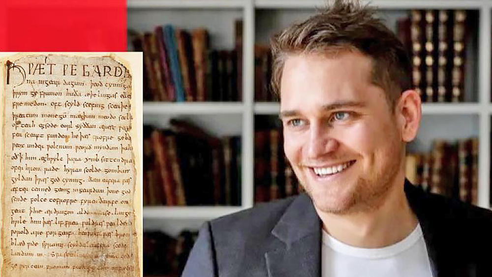 verdens aeldste boeger kom med på en rejse med kulturhistoriker sophus helle kultur koege